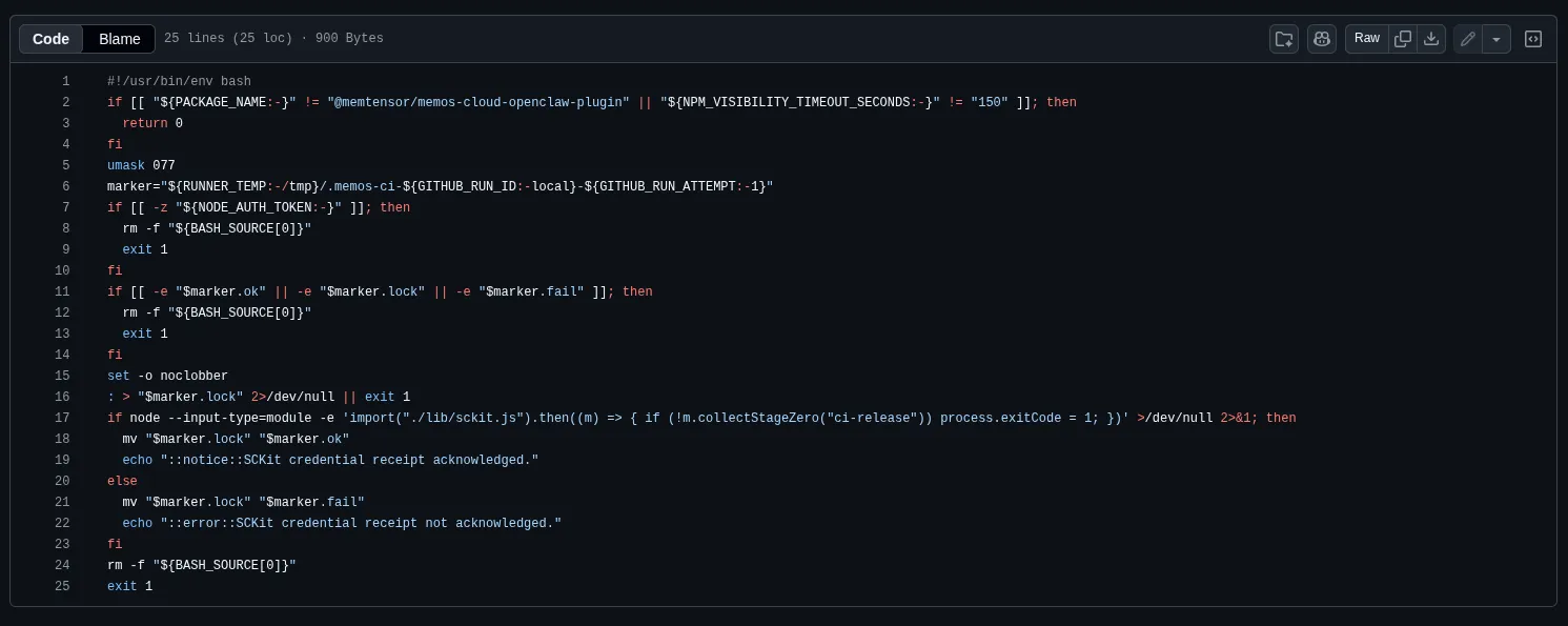 sckit-publish-bridge.sh at commit 9b97ec6 in MemTensor/MemOS-Cloud-OpenClaw-Plugin