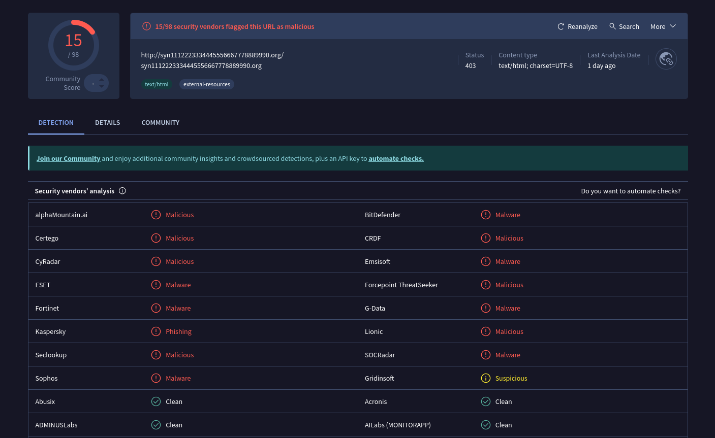 VSCode Extension DarkGPT Domain Analysis