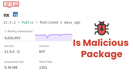 nx Build System Compromised Targeting Linux and MacOS developers