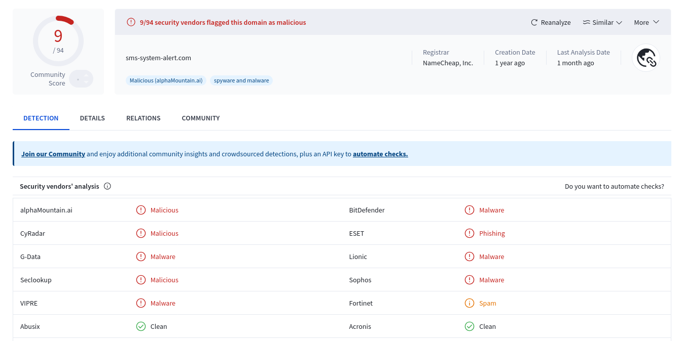Dynamic Analyzer Malicious Host examples