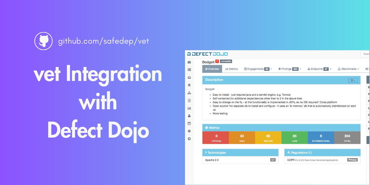 Announcing DefectDojo Integration