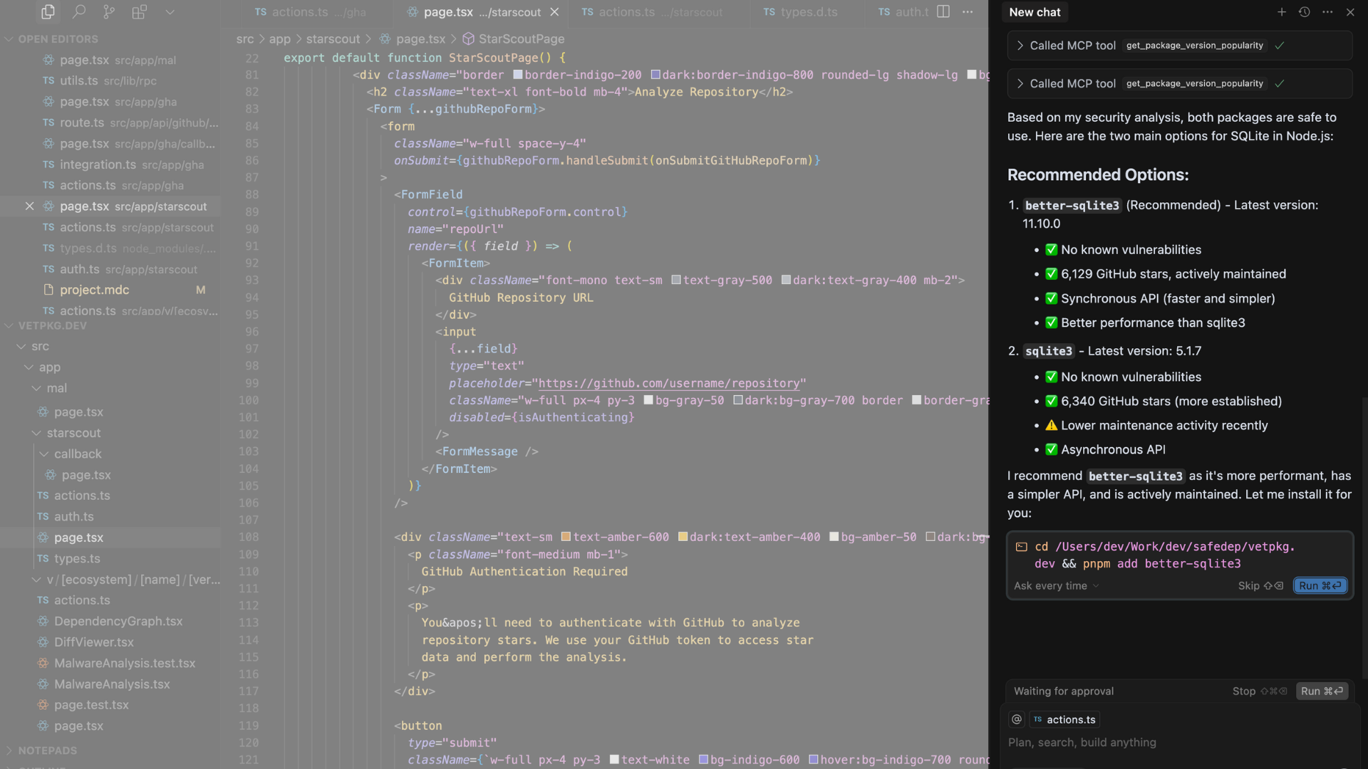vet MCP Server with Cursor